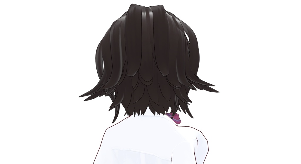 VROID vroidcustomitem カスタムヘアーNO7