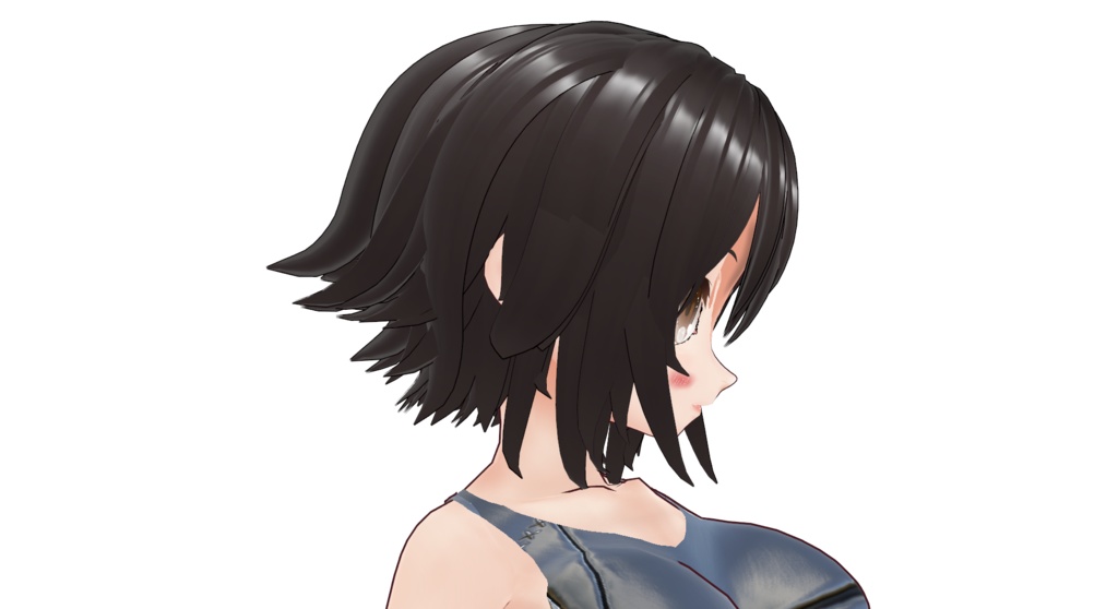 VROID vroidcustomitem カスタムヘアーNO7