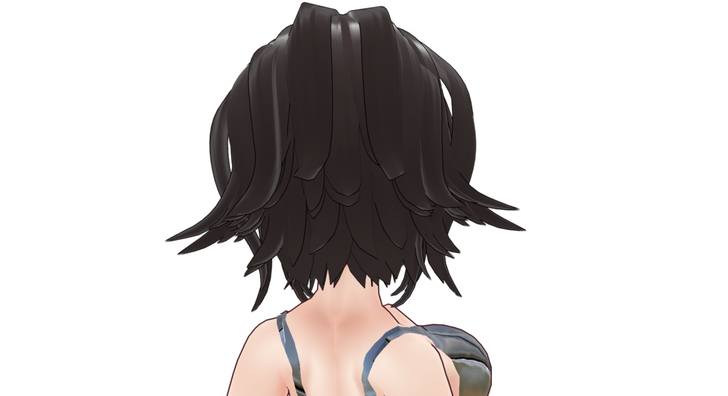 VROID vroidcustomitem カスタムヘアーNO7