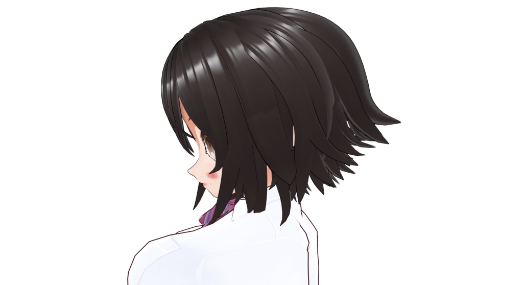 VROID vroidcustomitem カスタムヘアーNO7