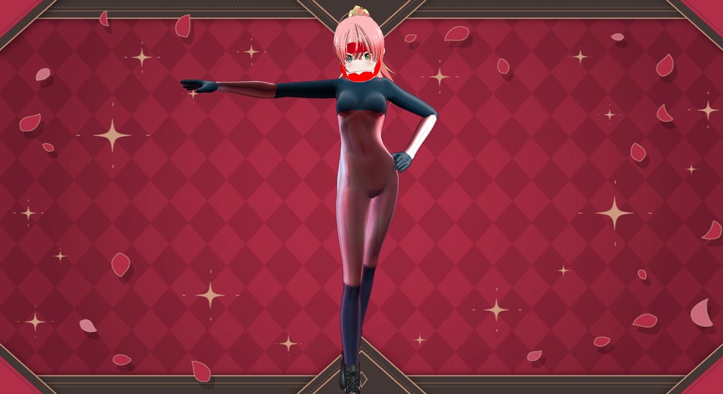 配布サンプルボディースーツ