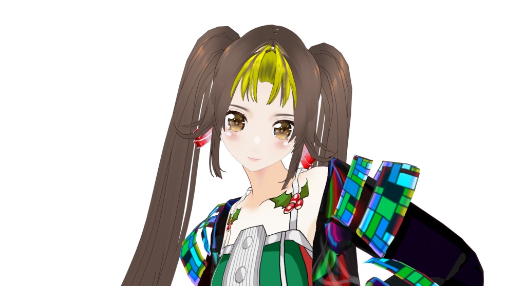 アホ毛　アクセサリー　リボン