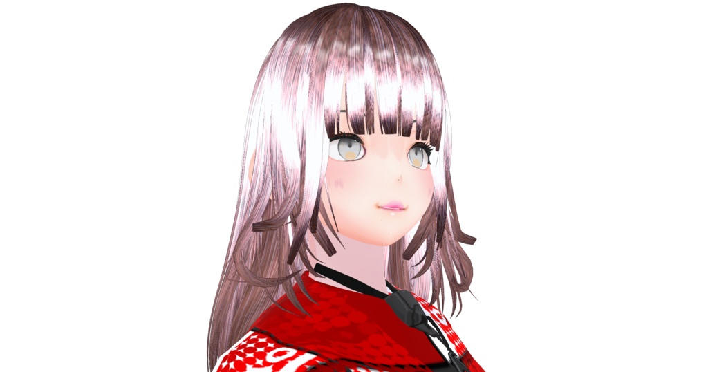 VROID vroidcustomitem　カスタムヘアーNO14