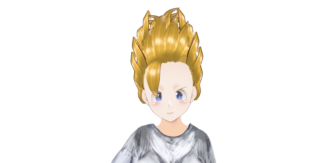 VROID vroidcustomitem カスタムヘアーNO16