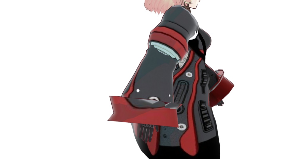 ハンタージャケット2(黒色 白色陰影付きバージョンセット)