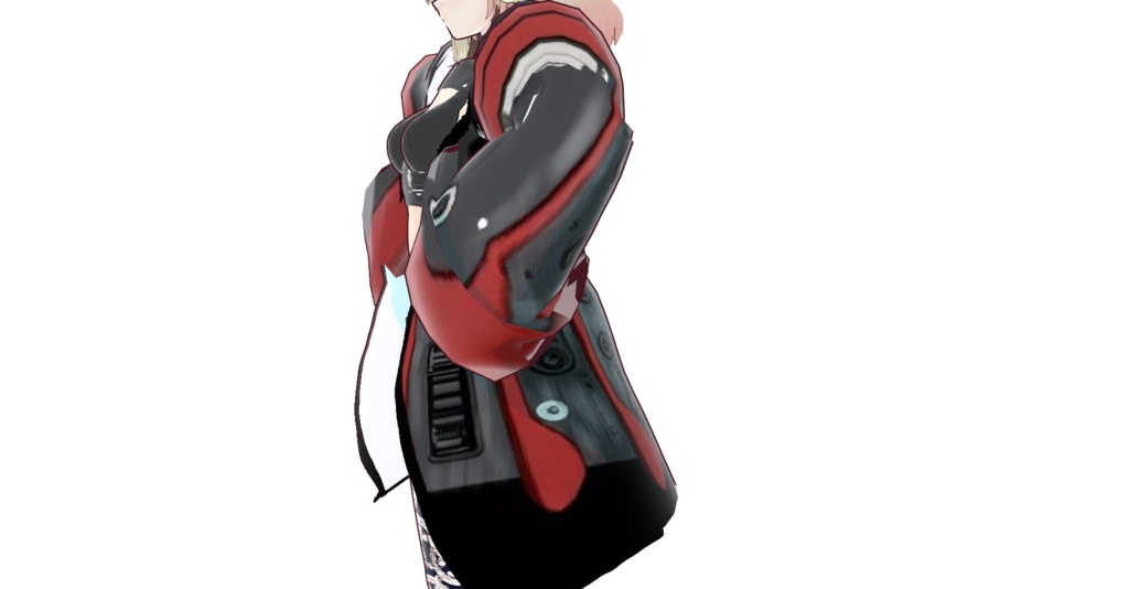 ハンタージャケット2(黒色 白色陰影付きバージョンセット)