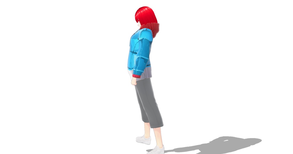 べた塗り衣装に合うパーカー