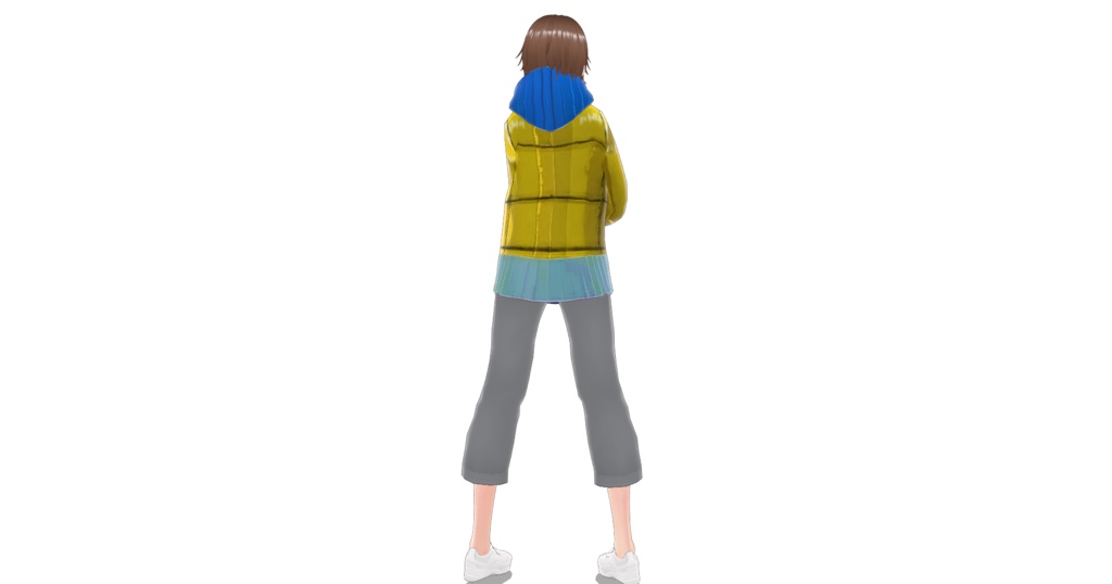 べた塗り衣装に合うパーカー2