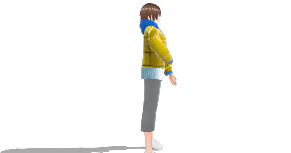 べた塗り衣装に合うパーカー2