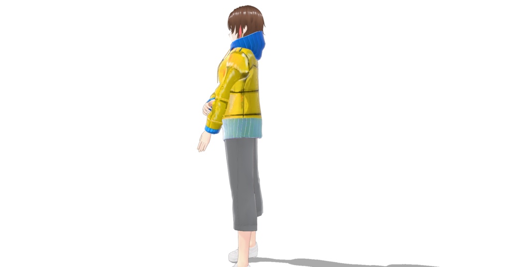 べた塗り衣装に合うパーカー2