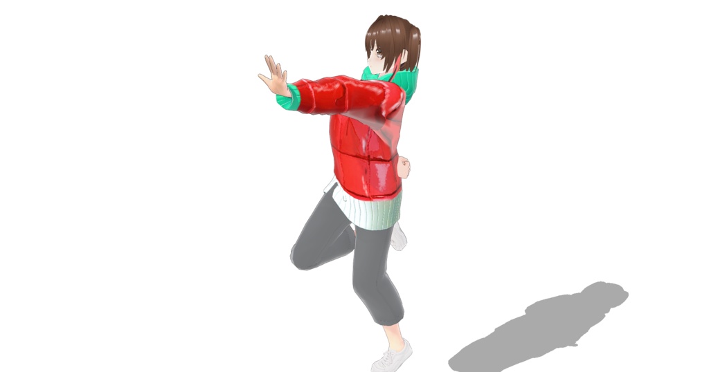 べた塗り衣装に合うパーカー3