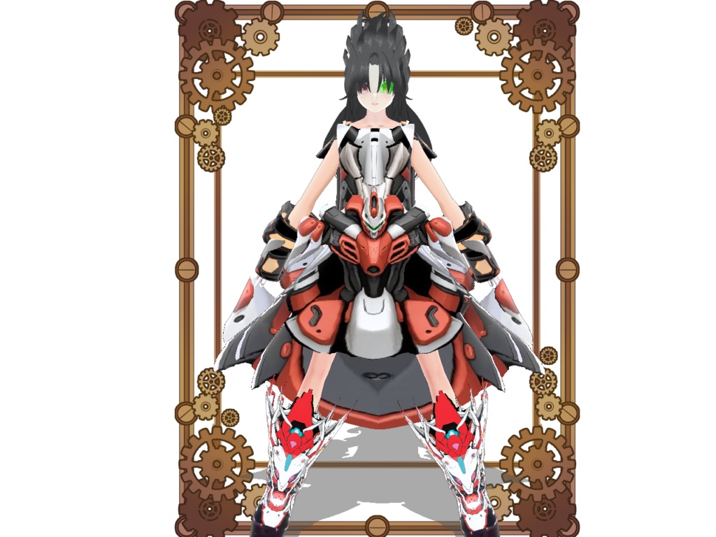 スーパーメカドレス パーツ ブーツセット3点セット