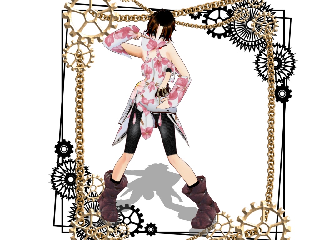 冒険のドレス(分離可能)2タイプ楽しめます。