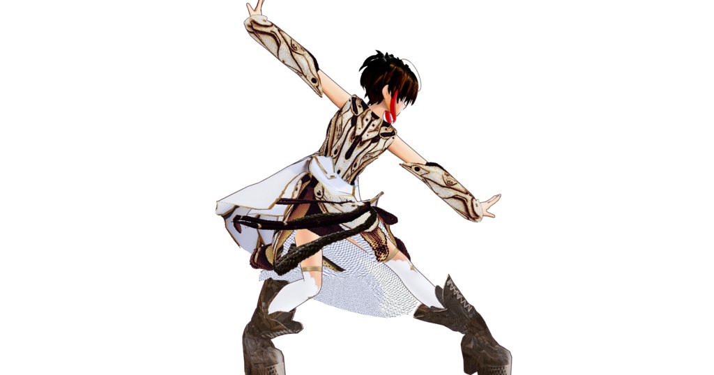 エルフ ドレス3(分離可能です)