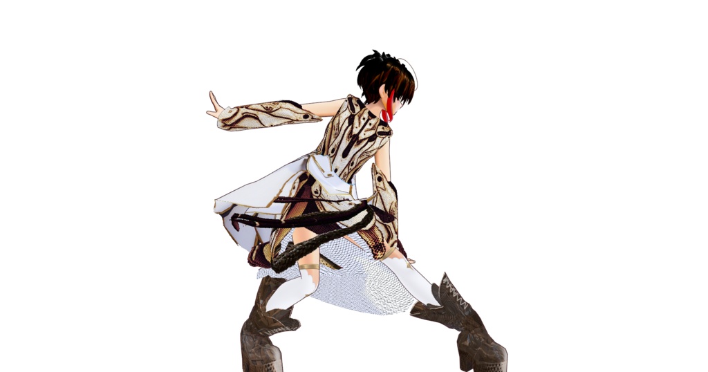 エルフ ドレス3(分離可能です)