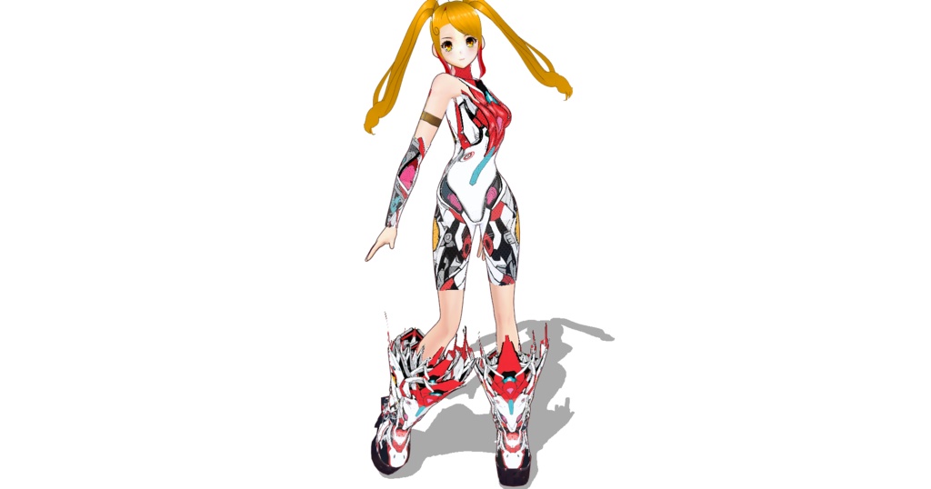 Victoriaスーツ (肌の陰影 スーツ陰影取り外し可能)