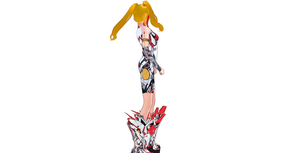 Victoriaスーツ (肌の陰影 スーツ陰影取り外し可能)