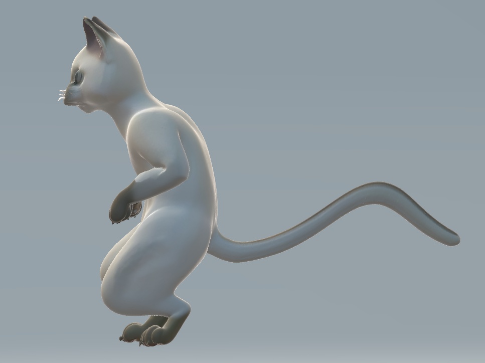 シャムネコnanaちゃん GLBファイル VRM Posing Desktop読み込み可能 - shirokuro2020 - 2/3