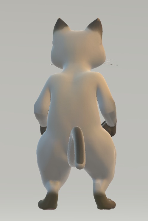 シャムネコnanaちゃん GLBファイル VRM Posing Desktop読み込み可能 - shirokuro2020 - 3/3