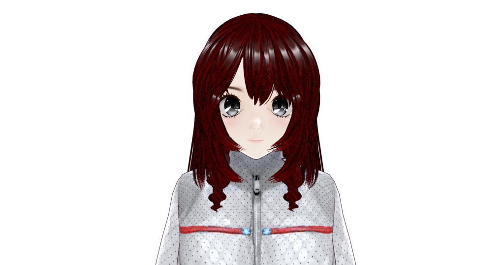 VROID vroidcustomitem　カスタムヘアーNO9