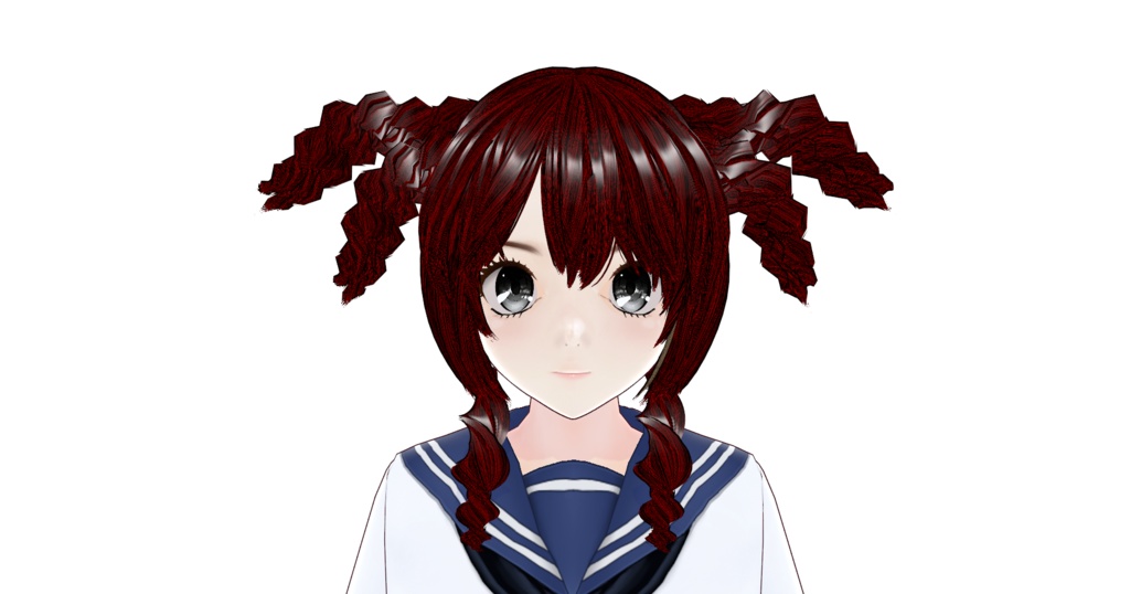 VROID vroidcustomitem　カスタムヘアーNO10