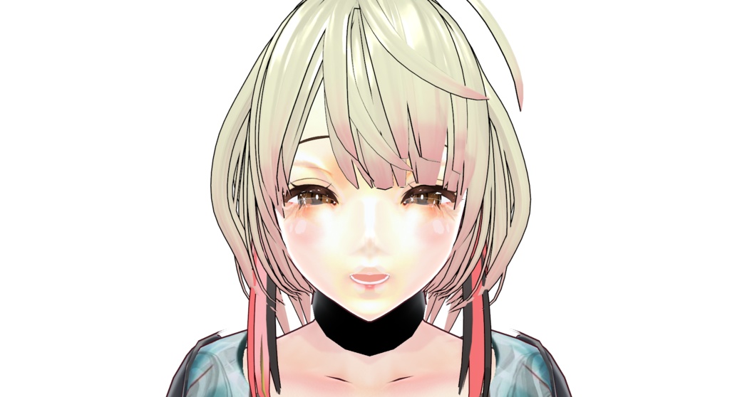 リアルフェイス　vroidcustomitem