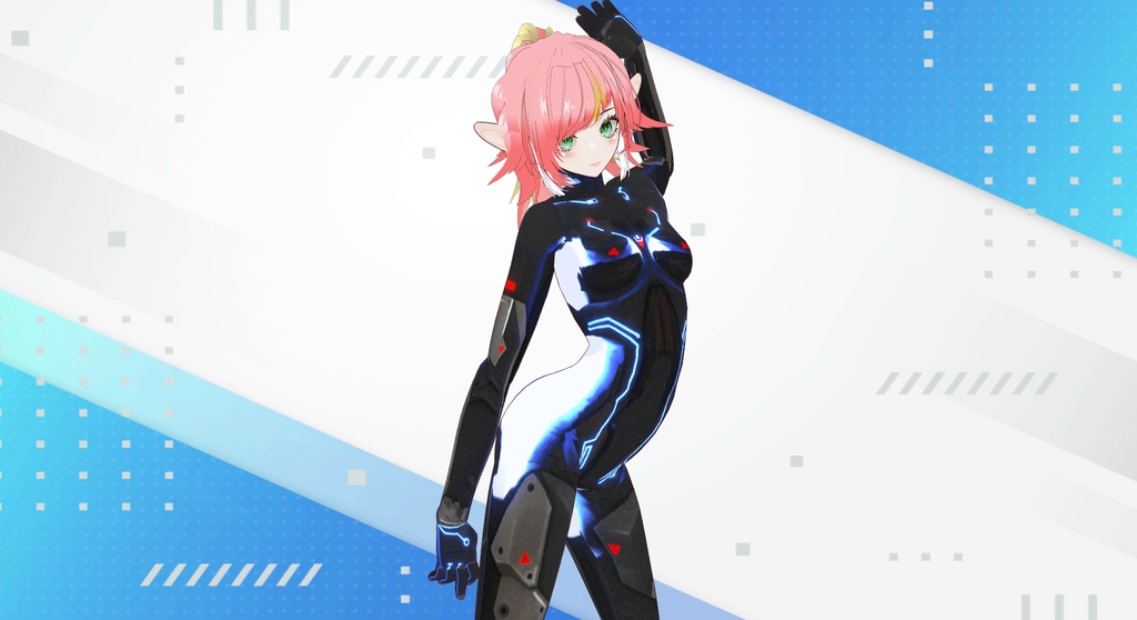 サイバーneoスーツ　vroidcustomitem