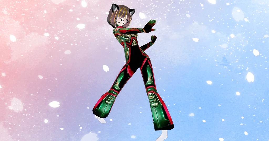 space　Xmasスーツ　vroidcustomitem