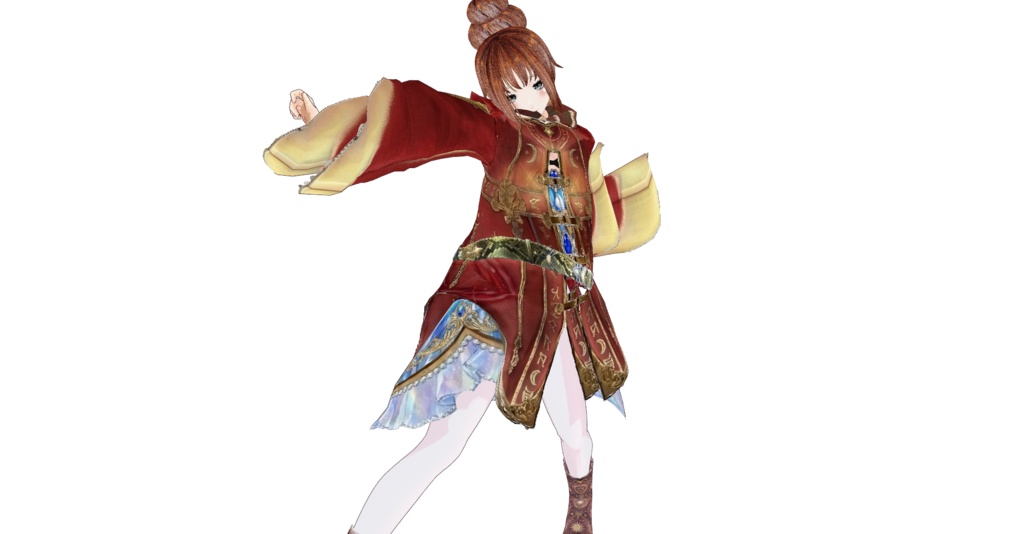 2026魔法使いお正月プレゼント衣装4vroidcustomitem