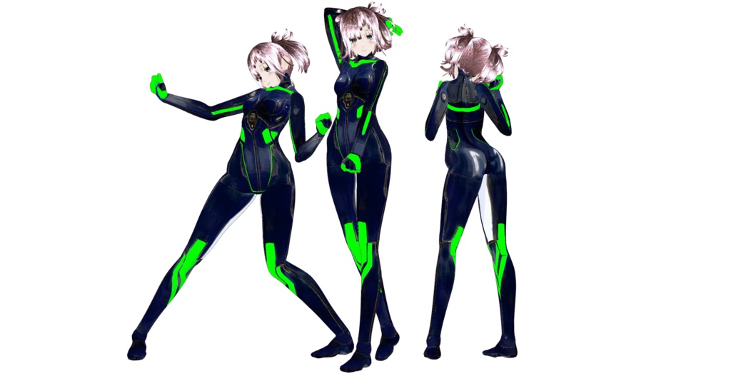 デザイン変更パワードスーツvroidcustomitem