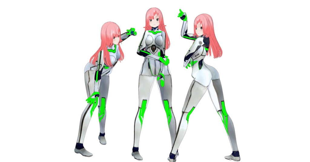 デザイン変更パワードスーツ２vroidcustomitem