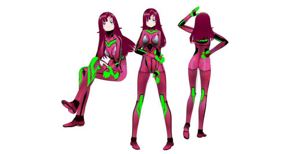 デザイン変更パワードスーツ3vroidcustomitem