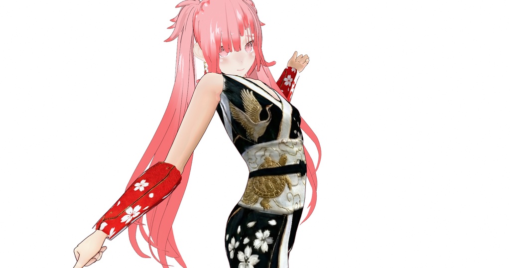 忍スーツ　寿ブラックvroidcustomitem