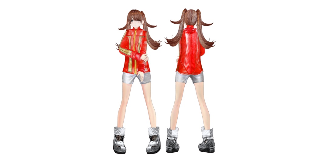 ジャケットライダー16vroidcustomitem