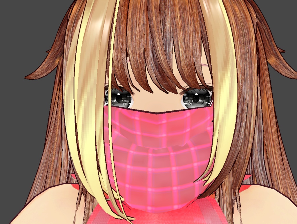 マッスルボディ用マスクvroidcustomitem