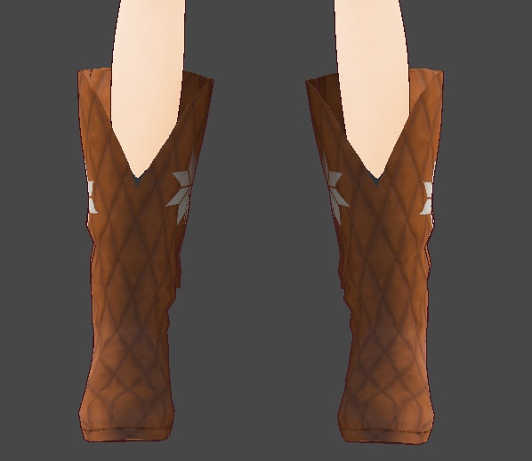 ウエスタンブーツvroidcustomitem