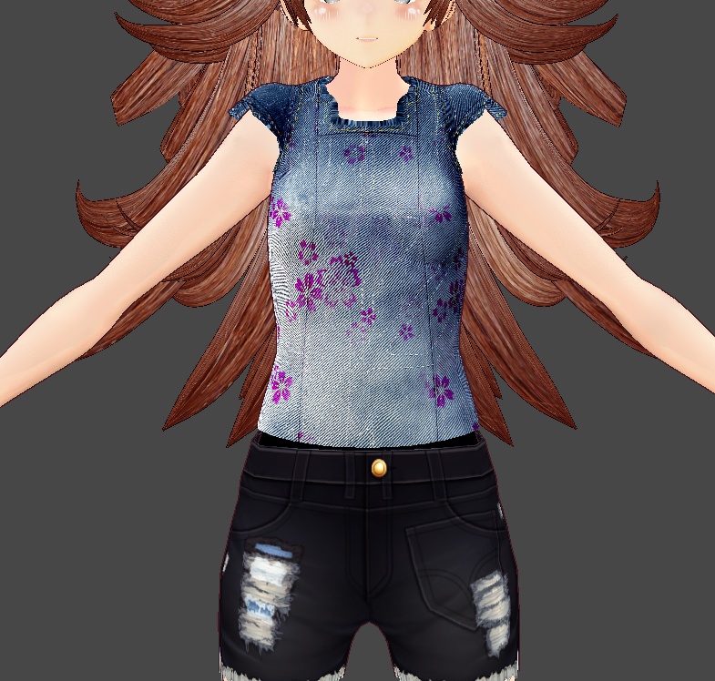 来店プレゼントトップスvroidcustomitem