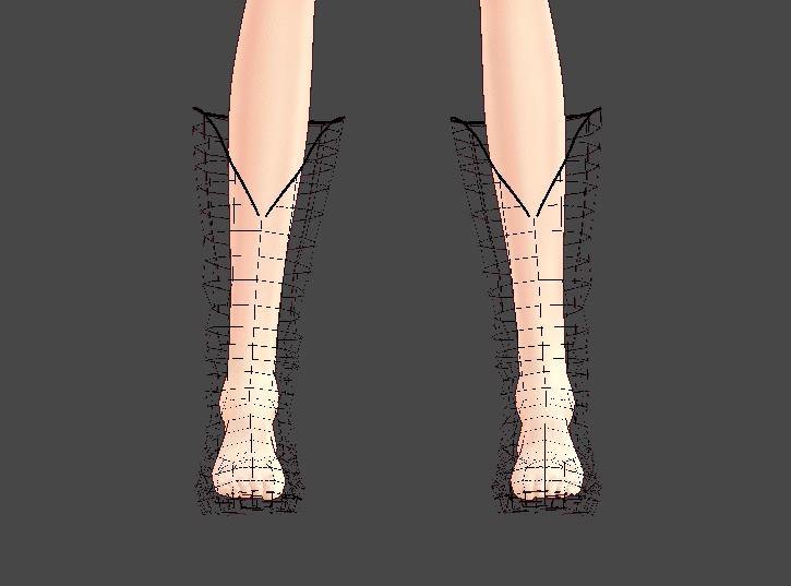 デザインカットブーツ専用ガイド