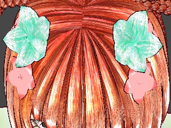 フラワーはね毛vroidcustomitem