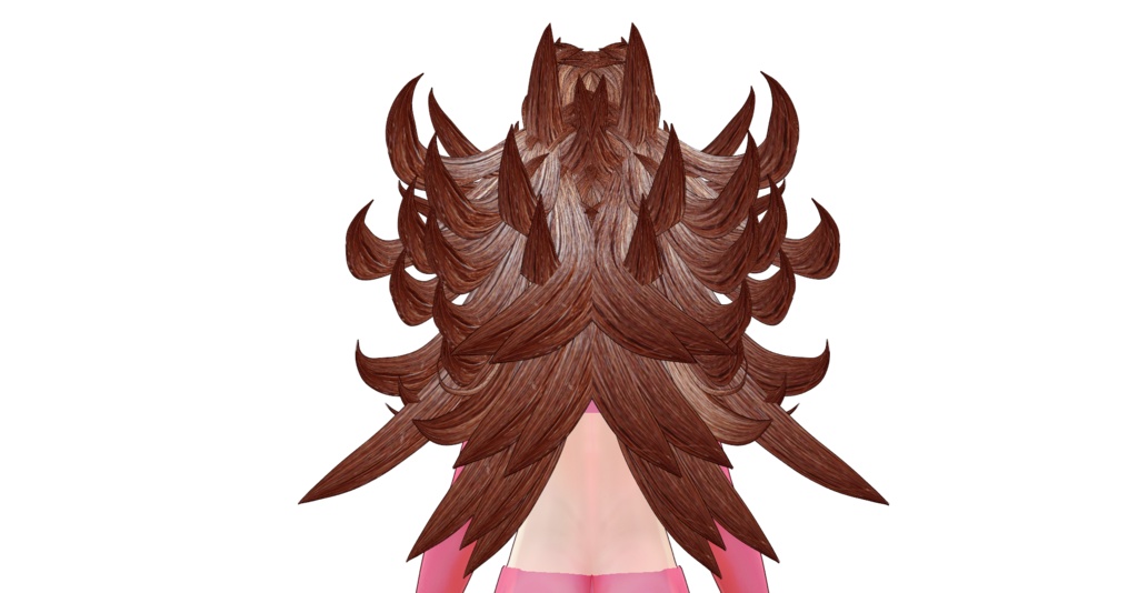 VROID vroidcustomitemカスタムヘアーNO17