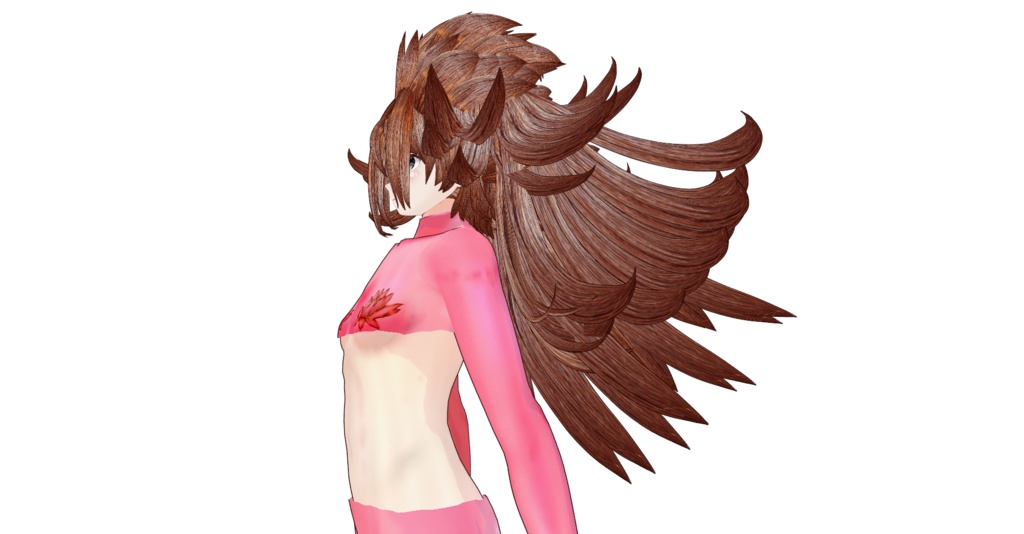 VROID vroidcustomitemカスタムヘアーNO17