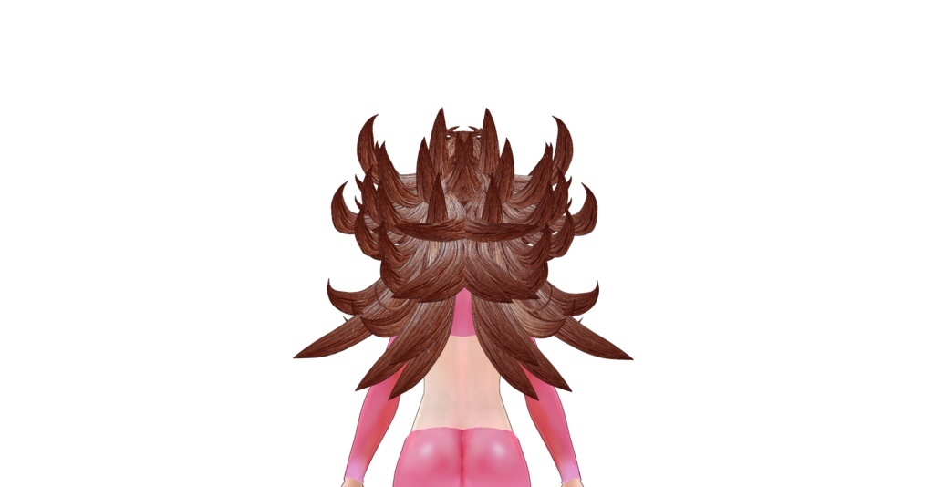 VROID vroidcustomitemカスタムヘアーNO17
