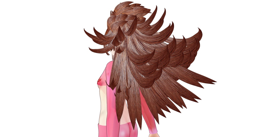 VROID vroidcustomitemカスタムヘアーNO17