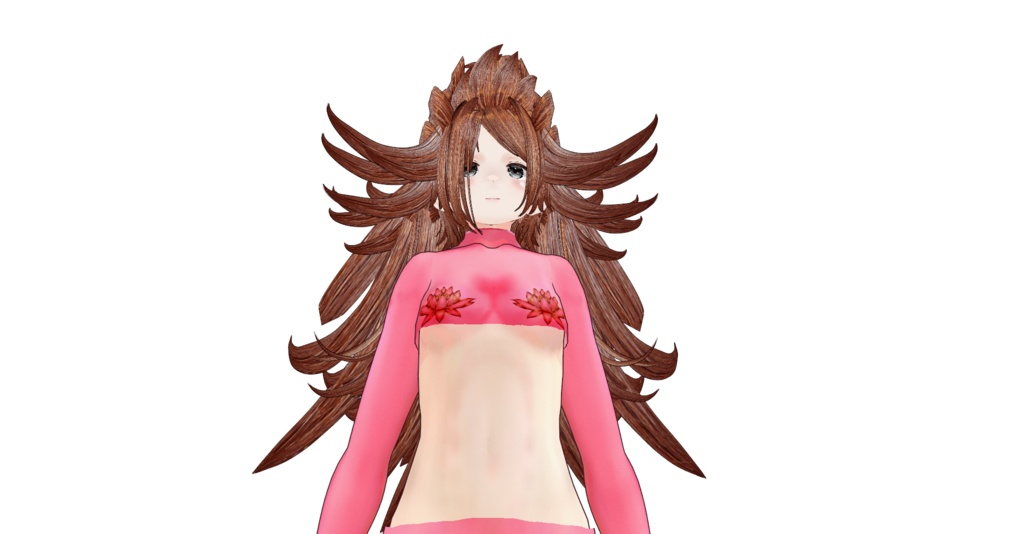 VROID vroidcustomitemカスタムヘアーNO17