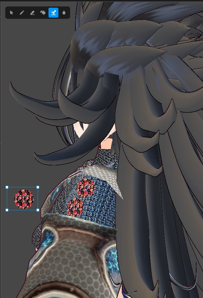 vroidstudio用　ボタンスタンプ２