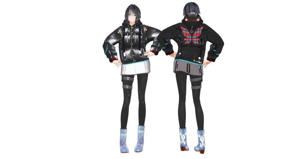 void館パーカー２vroidcustomitem