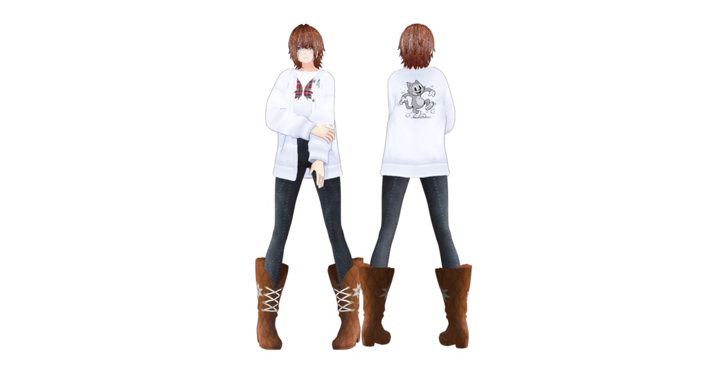 vroid館カーディガンvroidcustomitem