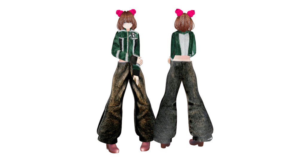 vroid館　お試しカジュアルvroidcustomitem