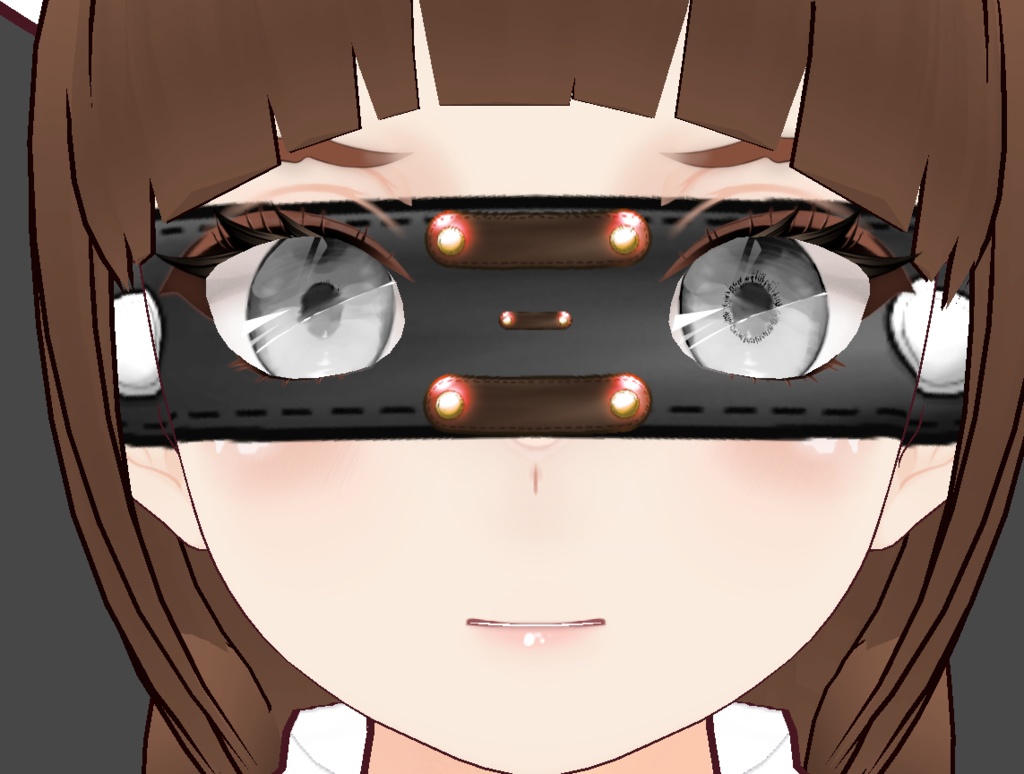 ヒーローフェイスペイントvroidcustomitem