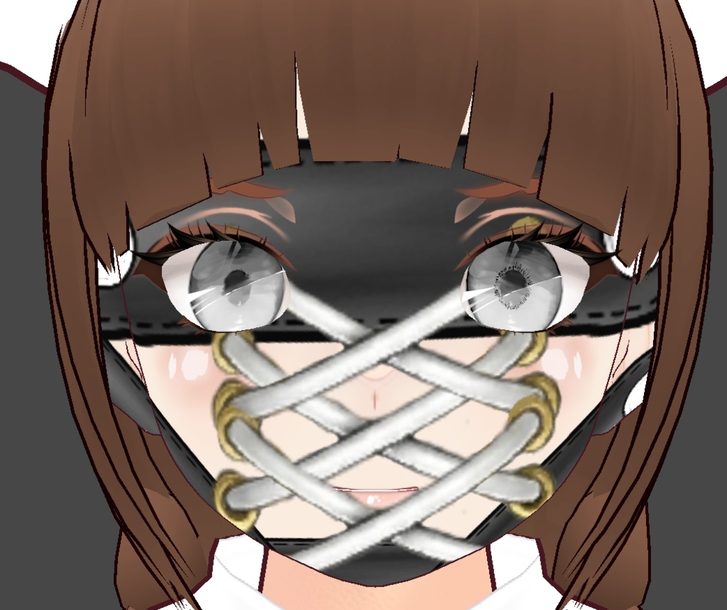 シューズフェイスペイントvroidcustomitem